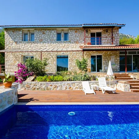 Stone Clad La Maison P Villa Kaş